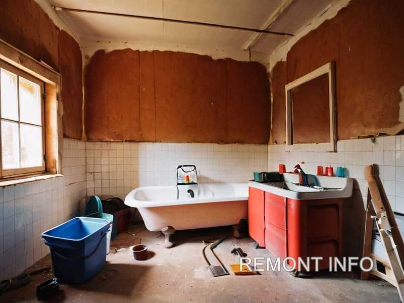 Очистка и выравнивание поверхности