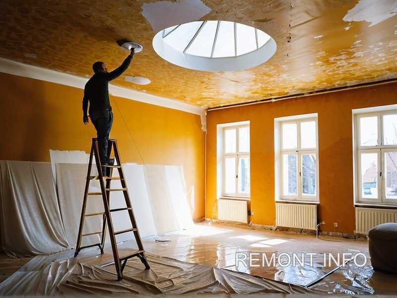 Удаление старых покрытий